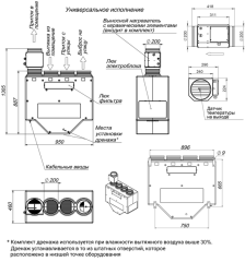 Приточно-вытяжная установка Breezart 900 Lux RE