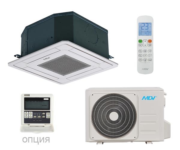 Кассетный кондиционер MDV MDCA5-12HRN1 / MDOU3-12HN1-L Кассетный кондиционер MDV MDCA5-12HRN1 / MDOU3-12HN1-L