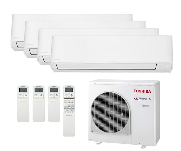 Мульти сплит-система Toshiba 4 x RAS-B07E2KVG-EE / RAS-4M27U2AVG-E