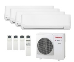 Мульти сплит-система Toshiba 4 x RAS-B07E2KVG-EE / RAS-4M27U2AVG-E