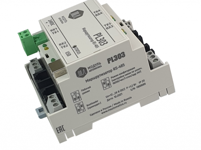 Маршрутизатор Breezart PL303 / JL303 RS-485 Modbus. Фото 3