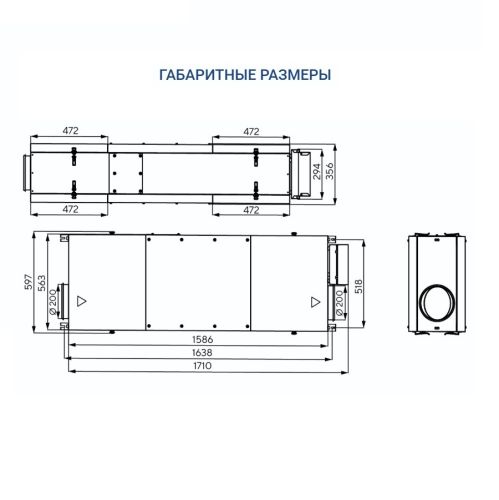 Приточная установка Turkov i-VENT-500 6E. Фото 6
