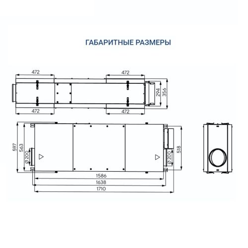 Приточная установка Turkov i-VENT-500 7,5E. Фото 6