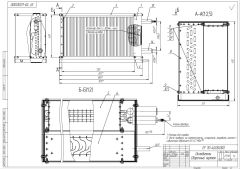 Фреоновый испаритель для прямоугольных каналов MINIBOX.EF 700-400