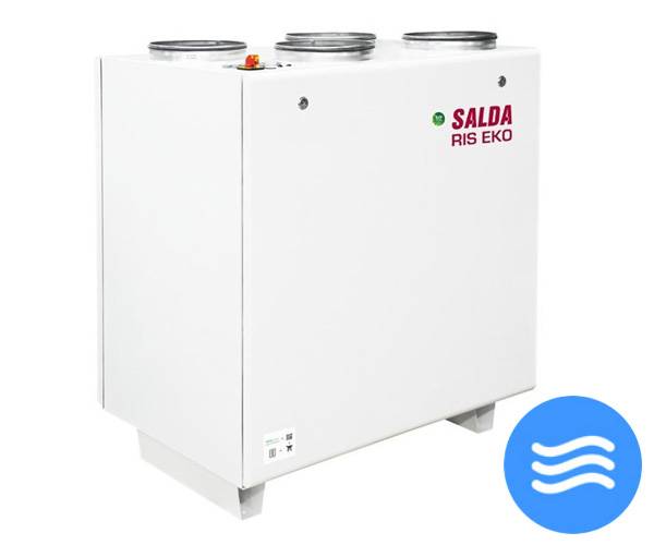 Приточно-вытяжная установка Salda RIS 700 VWR/L EKO 3.0 Приточно-вытяжная установка Salda RIS 700 VWR/L EKO 3.0