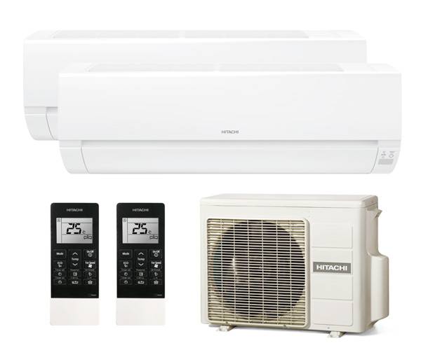 Мульти сплит-система Hitachi RAK-25REF / RAK-35REF / RAM-53NE2F Мульти сплит-система Hitachi RAK-25REF / RAK-35REF / RAM-53NE2F