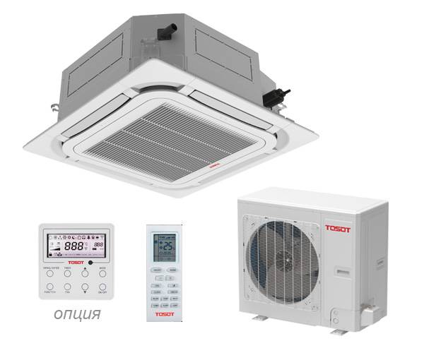 Кассетный кондиционер Tosot T18H-ILC/I / T18H-ILU/O