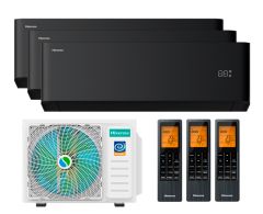 Мульти сплит-система Hisense 3 x AMS-09UW4RYCHB00(B) / AMW3-18U4RJC LP