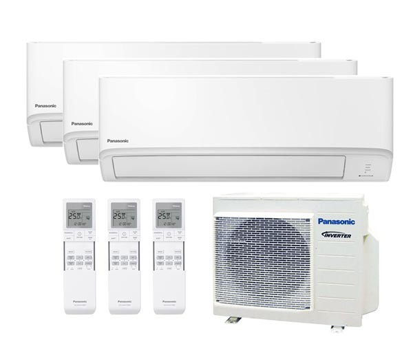 Мульти сплит-система Panasonic 3 x CS-TZ25WKEW / U-3E18JBE