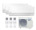 Мульти сплит-система Panasonic 3 x CS-TZ25WKEW / U-3E18JBE