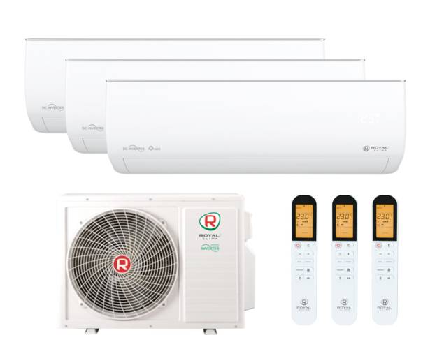 Мульти сплит-система Royal Clima 3 х RCI-GLD09HN / 3TFM-25HN/OUT Мульти сплит-система Royal Clima 3 х RCI-GLD09HN / 3TFM-25HN/OUT