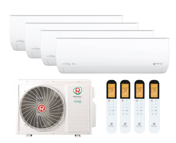 Мульти сплит-система Royal Clima 4 х RCI-GLD09HN / 4TFM-32HN/OUT Мульти сплит-система Royal Clima 4 х RCI-GLD09HN / 4TFM-32HN/OUT
