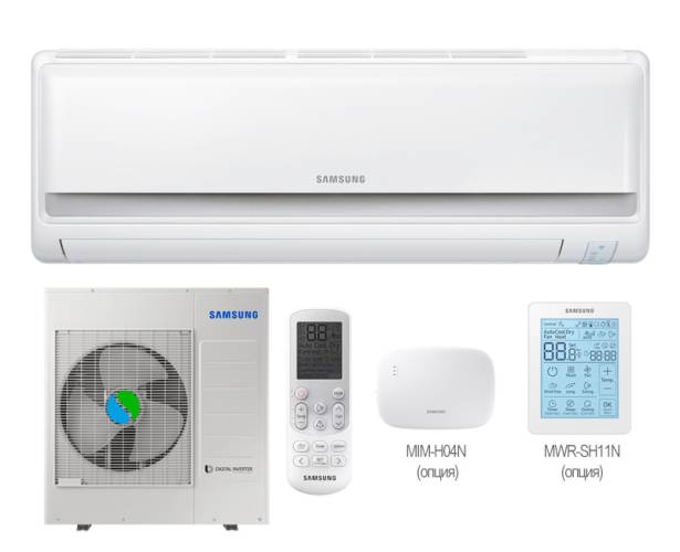 Инверторный кондиционер Samsung AC100MNTDEH/EU / AC100MXADNH/EU 3ф. Инверторный кондиционер Samsung AC100MNTDEH/EU / AC100MXADNH/EU 3ф.