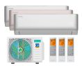 Мульти сплит-система Hisense 3 x AMS-09UW4RYCHD00(C,S) / AMW3-18U4RJC LP