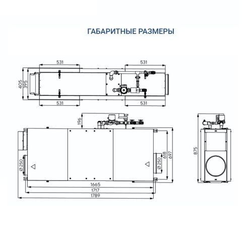 Приточная установка Turkov i-VENT-1000 W 2R. Фото 7