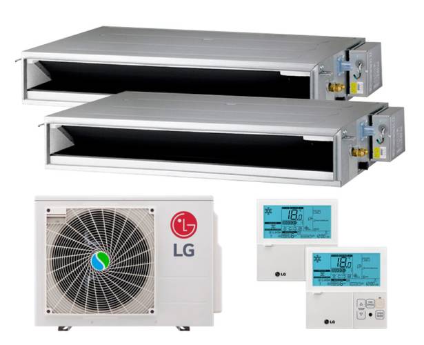 Мульти сплит-система LG 2 x CL09R.N20 / MU3R19 Мульти сплит-система LG 2 x CL09R.N20 / MU3R19