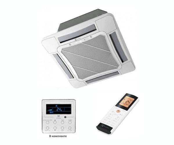Кассетный кондиционер Electrolux EACC-18H/UP3/N3 / EACO-18H/UP3/N3. Фото 3 Кассетный кондиционер Electrolux EACC-18H/UP3/N3 / EACO-18H/UP3/N3. Фото 3