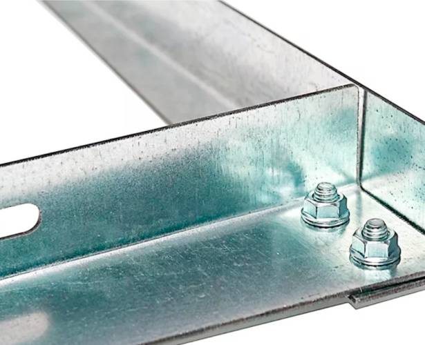 Кронштейн оцинкованный для кондиционера 450х400. Фото 3 Кронштейн оцинкованный для кондиционера 450х400. Фото 3