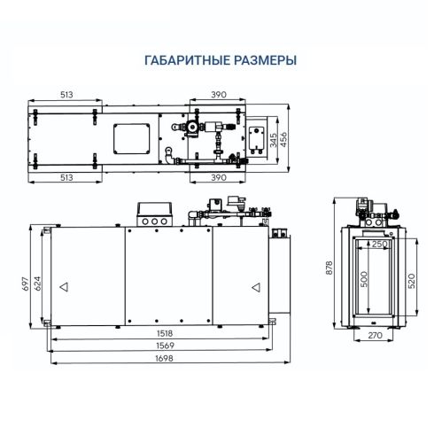 Приточная установка Turkov i-VENT-2000 W 3R. Фото 4