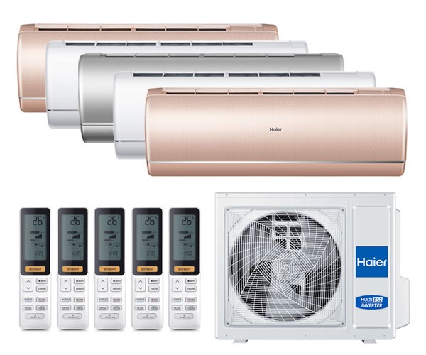 Мульти сплит-система Haier 5 x AS25S2SJ2FA / 5U90S2SS5FA купить в ...