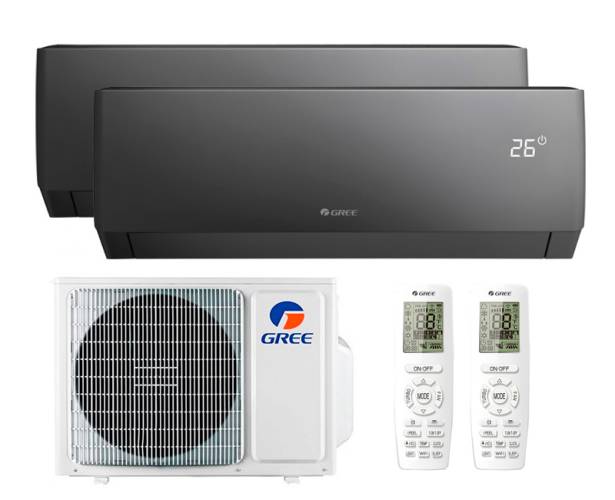 Мульти сплит-система Gree 2 x GWH09AGCXB-K6DNA4F/I / GWHD(18)NK6OO (LCLH) Мульти сплит-система Gree 2 x GWH09AGCXB-K6DNA4F/I / GWHD(18)NK6OO (LCLH)