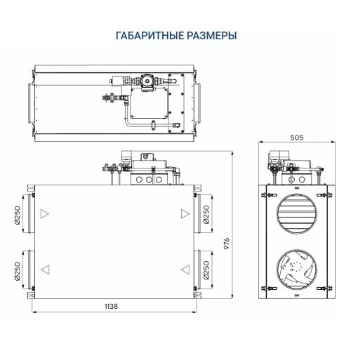 Приточно-вытяжная установка Turkov Zenit Standart X 700 W. Фото 4 Приточно-вытяжная установка Turkov Zenit Standart X 700 W. Фото 4