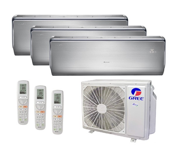 Мульти сплит-система Gree 3 х GWH09UB-K3DNA4F/I / GWHD(24)NK3MO(LCLH) Мульти сплит-система Gree 3 х GWH09UB-K3DNA4F/I / GWHD(24)NK3MO(LCLH)