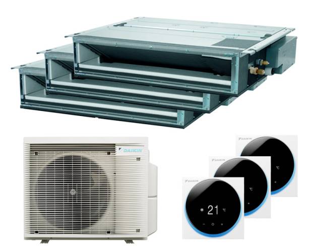Мульти сплит-система Daikin 2x FDXM25F9 1х FDXM35F9 / 4MXM80A Мульти сплит-система Daikin 2x FDXM25F9 1х FDXM35F9 / 4MXM80A