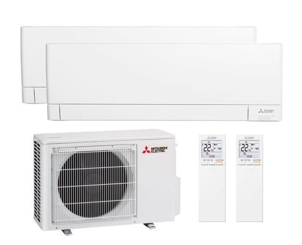 Мульти сплит-система Mitsubishi Electric 2 x MSZ-AY25VGKP / MXZ-2F53VF