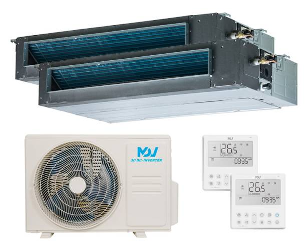 Мульти сплит-система MDV 2 x MDT2II-09HWFN8 / MD2O-18HFN8 Мульти сплит-система MDV 2 x MDT2II-09HWFN8 / MD2O-18HFN8
