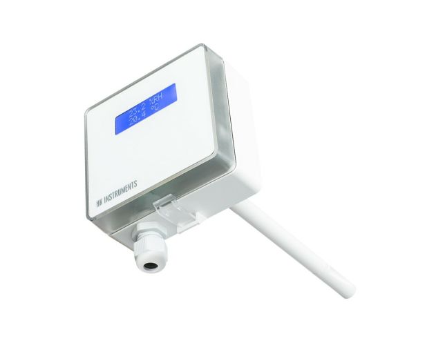 Канальный датчик KFTF RHT Duct-D температуры и влажности с дисплеем LCD Канальный датчик KFTF RHT Duct-D температуры и влажности с дисплеем LCD