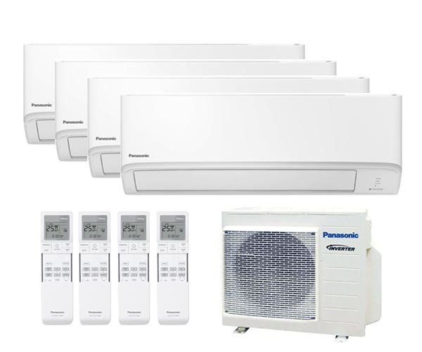 Мульти сплит-система Panasonic 4 x CS-TZ25WKEW / CU-4E27PBD Мульти сплит-система Panasonic 4 x CS-TZ25WKEW / CU-4E27PBD
