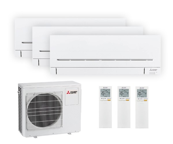 Мульти сплит-система Mitsubishi Electric 3 x MSZ-AP20VGK / MXZ-3F54VF