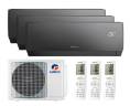 Мульти сплит-система Gree 3 x GWH09AGCXB-K6DNA4F/I / GWHD(24)NK6OO (LCLH)