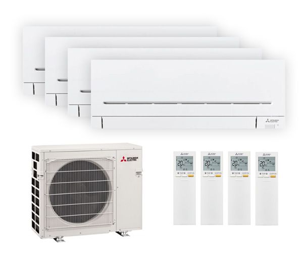 Мульти сплит-система Mitsubishi Electric 4 x MSZ-AP20VGK / MXZ-4F72VF Мульти сплит-система Mitsubishi Electric 4 x MSZ-AP20VGK / MXZ-4F72VF