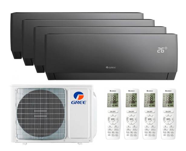 Мульти сплит-система Gree 4 x GWH09AGCXB-K6DNA4F/I / GWHD(28)NK6OO (LCLH) Мульти сплит-система Gree 4 x GWH09AGCXB-K6DNA4F/I / GWHD(28)NK6OO (LCLH)