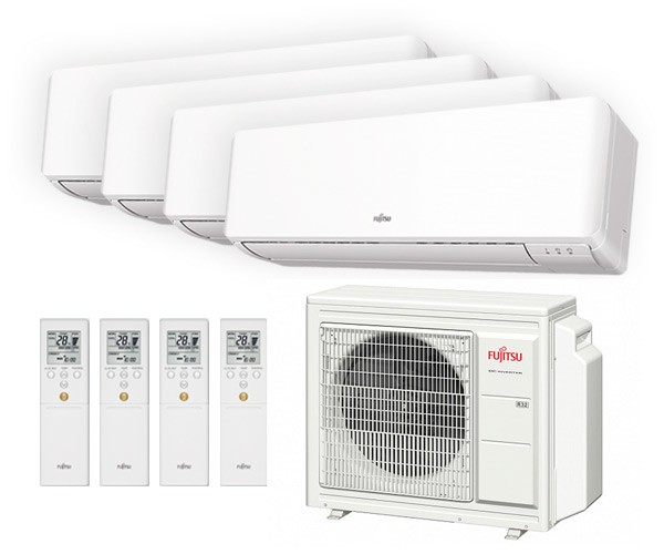 Мульти сплит-система Fujitsu 4 x ASYG07KMCC / AOYG30KBTA4