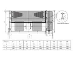 Канальный фанкойл Royal Clima MACS-I-D20P2K