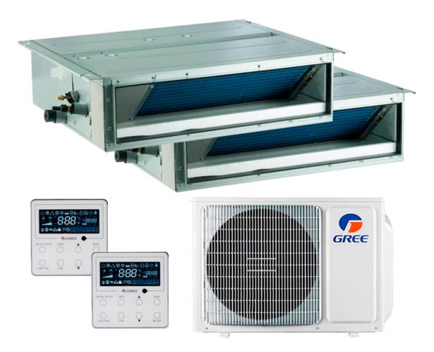 Мульти сплит-система Gree 2 x GFH(09)CA-K6DNA1C/I / GWHD(18)NK6OO (LCLH)