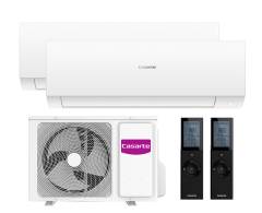 Мульти сплит-система Casarte 2 x CAS25CX1/R3-W / 2U40CM1/R3
