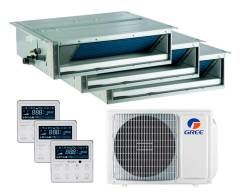 Мульти сплит-система Gree 3 x GFH(09)CA-K6DNA1C/I / GWHD(24)NK6OO (LCLH)