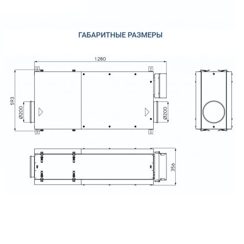 Приточная установка Turkov Capsule 620 E 9 кВт. Фото 6