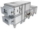 Приточно-вытяжная установка с рекуператором Breezart 3700-C Aqua RR F