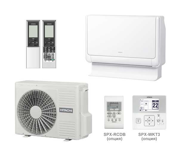 Потолочный кондиционер Hitachi RAF-35RXE / RAC-35FXE Потолочный кондиционер Hitachi RAF-35RXE / RAC-35FXE