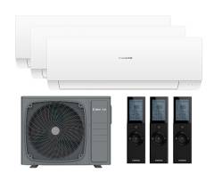 Мульти сплит-система Casarte 3 x CAS25CX1/R3-W / 3U55CM1/R3