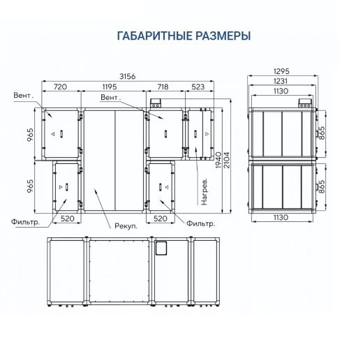 Приточно-вытяжная установка Turkov Zenit Standart S 7050 E. Фото 5