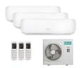 Мульти сплит-система Hisense 3 x AMS-09UW4RVETG00 / AMW3-24U4RJC